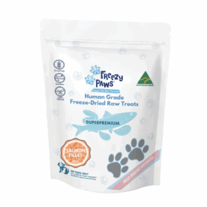 Freezy Paws Human Grade Freeze-Dried Raw Salmon Fillet Treats 80G