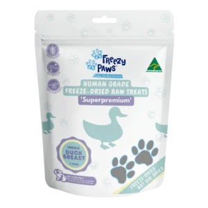 Freezy Paws Human Grade Freeze-Dried Raw Duck Breast 1pc